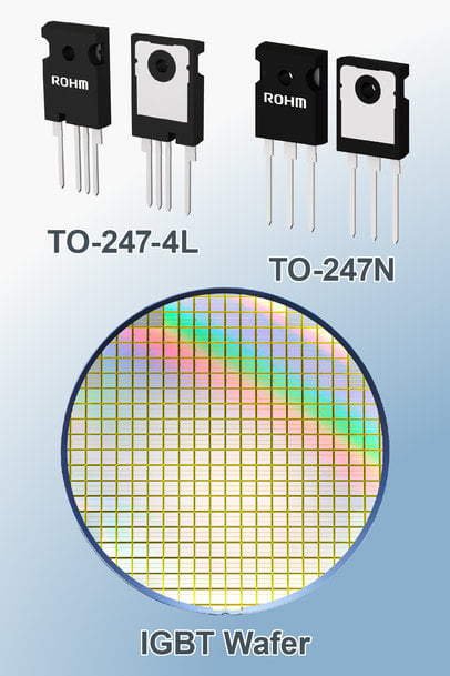 ROHM’s New 1200V IGBTs Achieve Industry-Leading Low Loss Characteristics with High Short-Circuit Tolerance